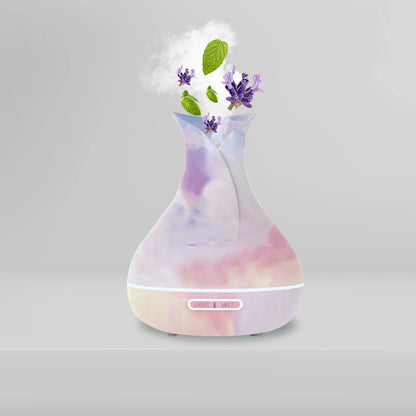 Tie Dyed Unique Ultrasonic Aromatherapy Mist Diffuser Humidifier (300 Ml)